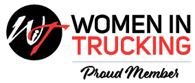 Women in trucking logo